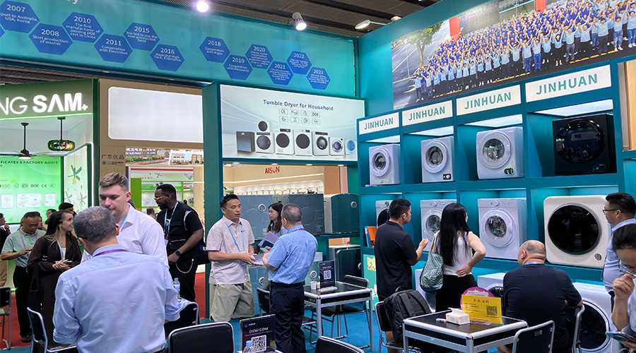 廣交會(huì)新老朋友齊聚，金環(huán)電器展位人氣旺