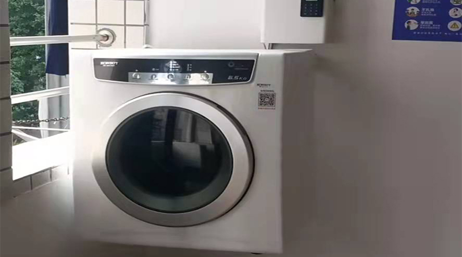 學校反饋金環(huán)電器生產(chǎn)的共享干衣機、共享洗衣機使用體驗好