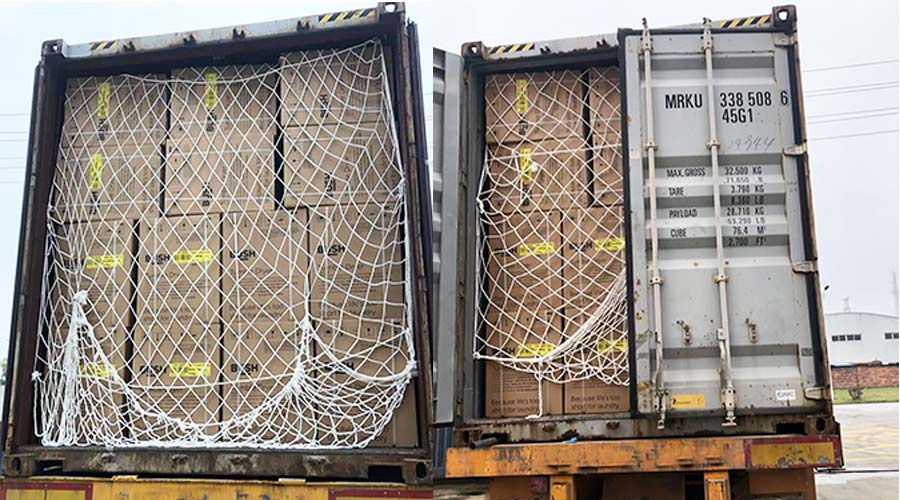 4月首發(fā)！英國客戶Argos滾筒衣服烘干機完成裝柜發(fā)貨