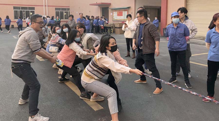 凝心聚力 辭舊迎新！金環(huán)電器開展跨年文娛活動